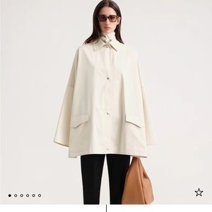 Toteme cotton oversized jacket